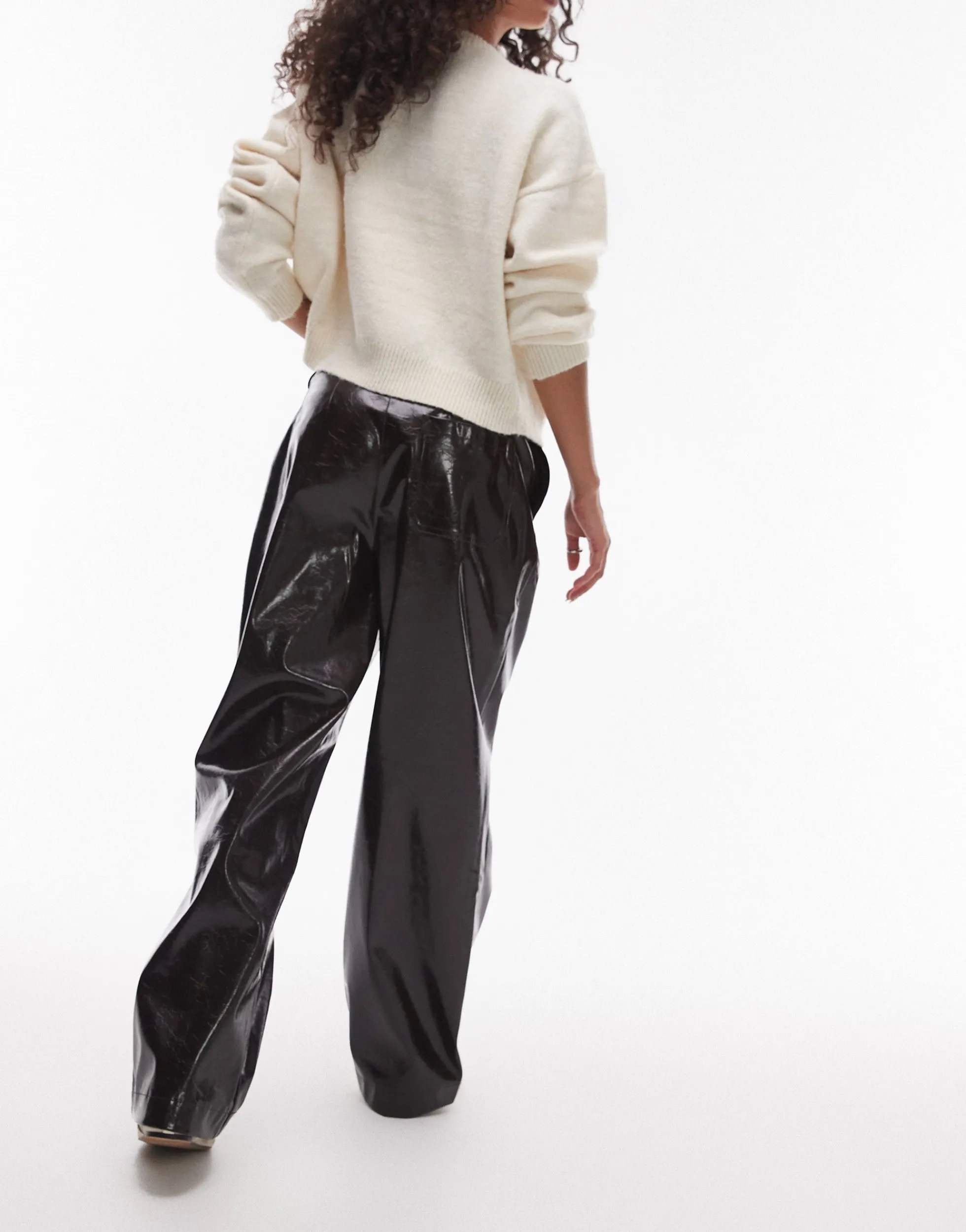 TSHEIDI Hohe Taille Hose