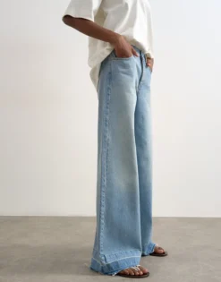 TSHORIZON Mid Rise Weiter Beinschnitt Jeans