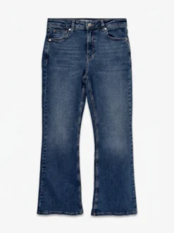 TSJAMIE Hohe Taille Ausgestellt Jeans