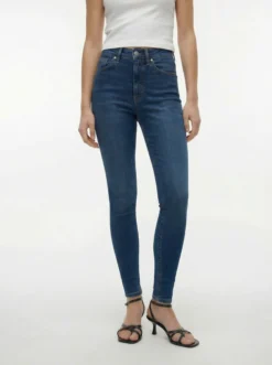TSJAMIE Hohe Taille Skinny Fit Jeans