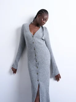 TSJAMIE Langes Kleid