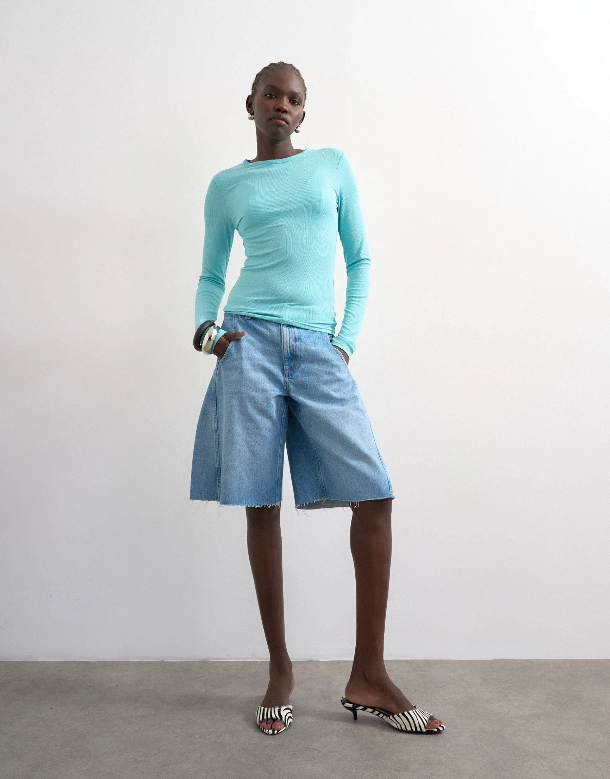 TSJOA Jeans-Shorts