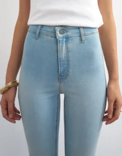 TSJONI Hohe Taille Skinny Fit Jeans