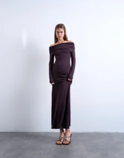 TSJOY Langes Kleid