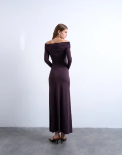 TSJOY Langes Kleid