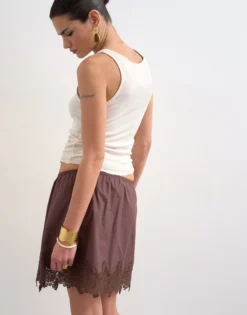 TSLANI Niedrige Taille Minirock