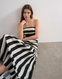 TSLISA Langes Kleid