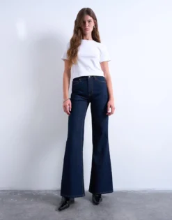 TSMARIE Mid Rise Ausgestellt Jeans