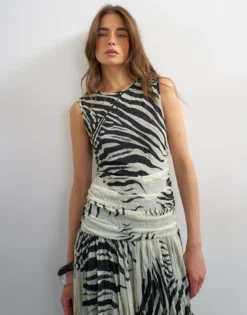 TSMAY Langes Kleid