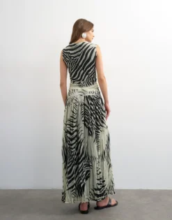 TSMAY Langes Kleid