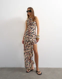 TSMEG Langes Kleid
