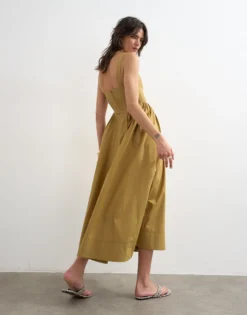 TSMILLIE Langes Kleid