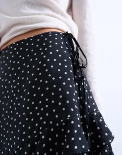 TSMINNA Hohe Taille Midirock