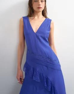 TSNOLA Langes Kleid