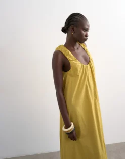 TSRUNI Langes Kleid
