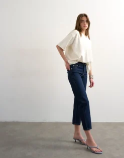 TSRUNWAY Mid Rise Gerade geschnitten Jeans