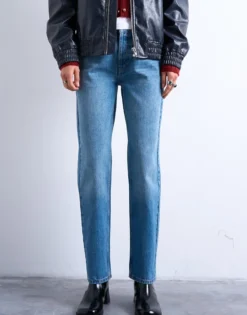 TSRUNWAY Mid Rise Gerade geschnitten Jeans