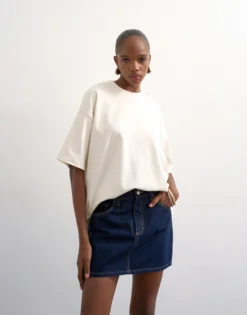 TSSILJE Hohe Taille Minirock