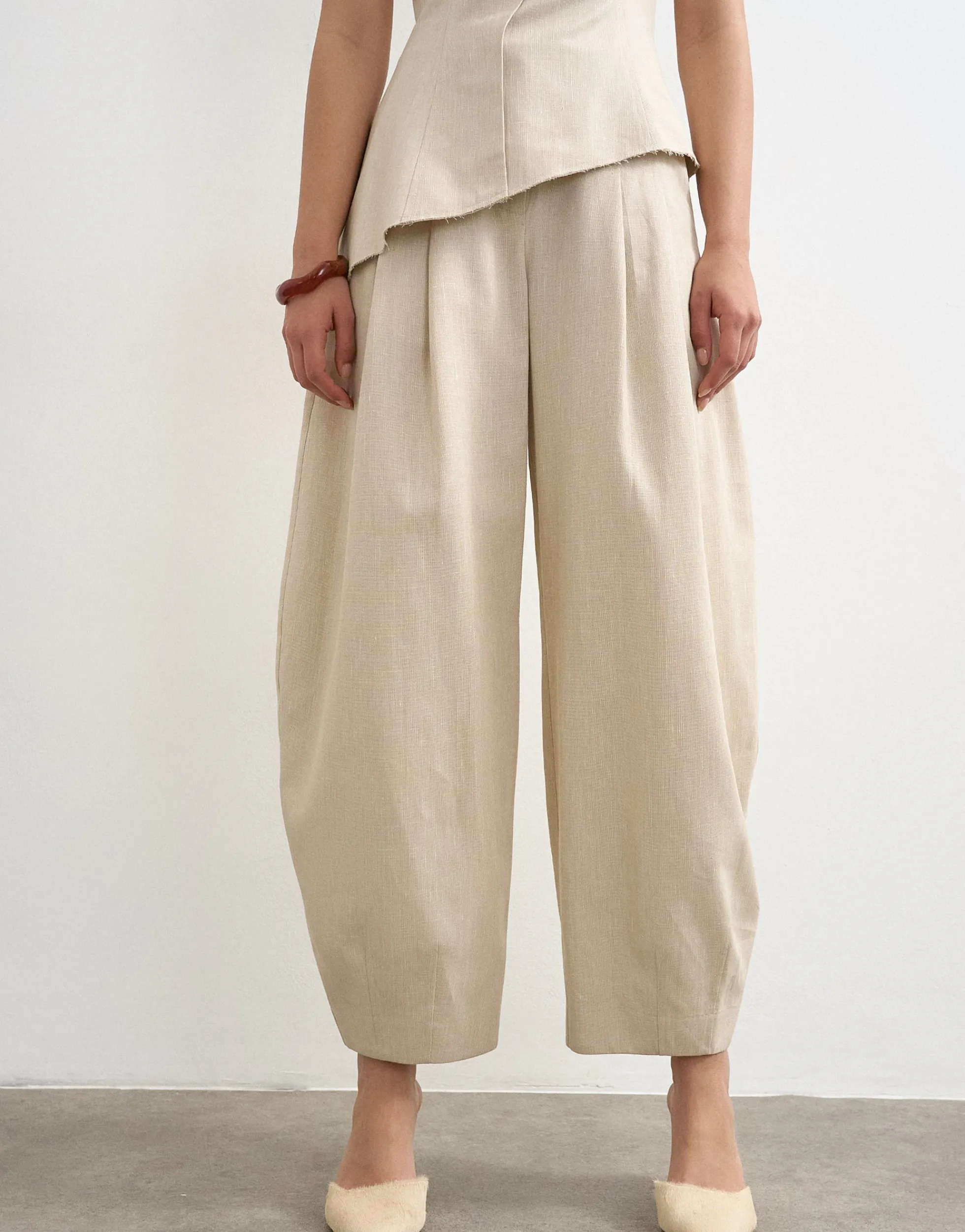 TSSINA Mittlere Taille Hose