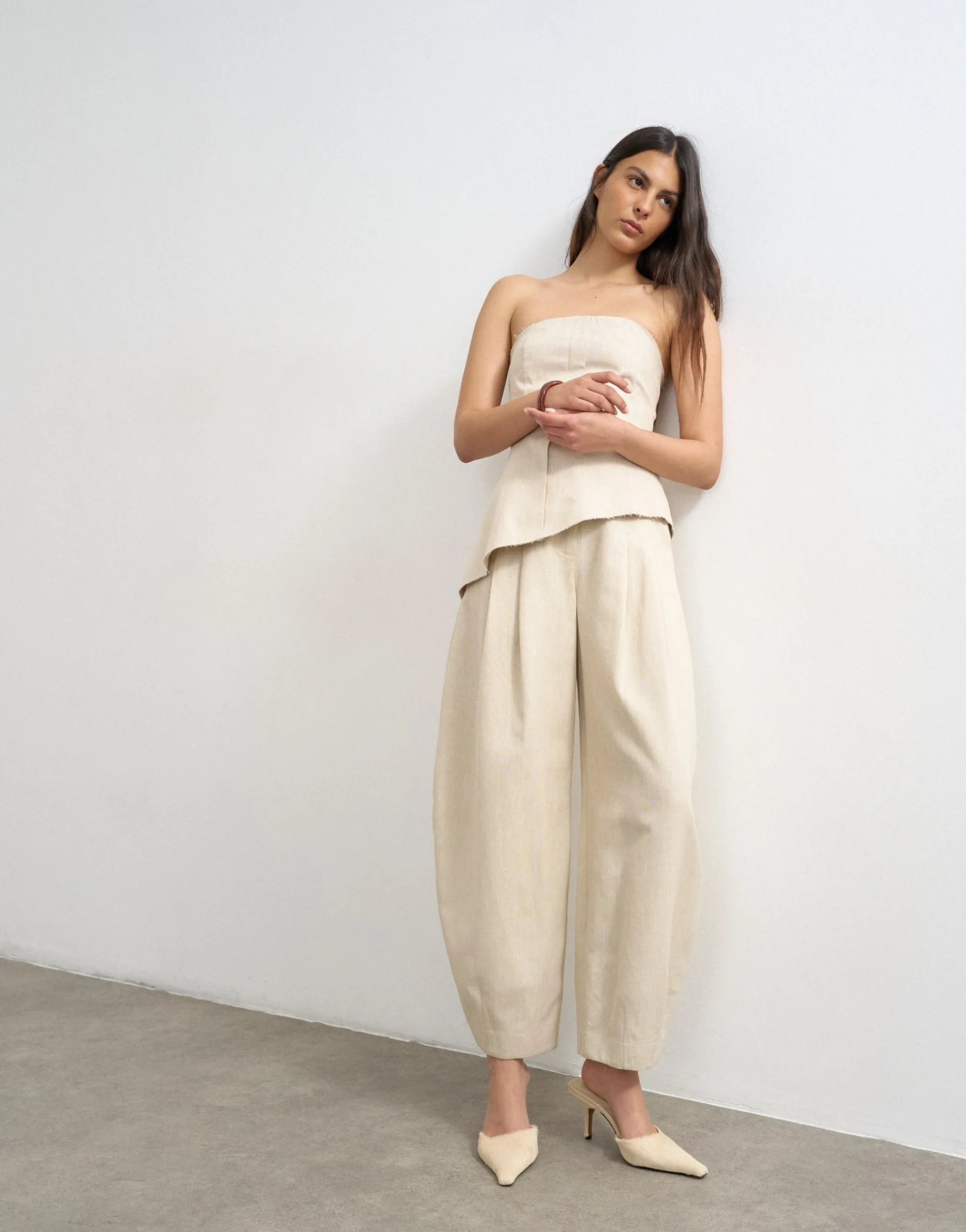 TSSINA Mittlere Taille Hose
