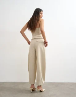 TSSINA Mittlere Taille Hose