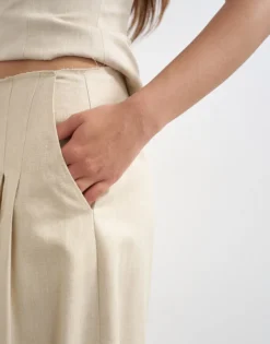 TSSINA Mittlere Taille Hose