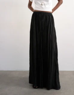 TSTHEA Hohe Taille Langer Rock