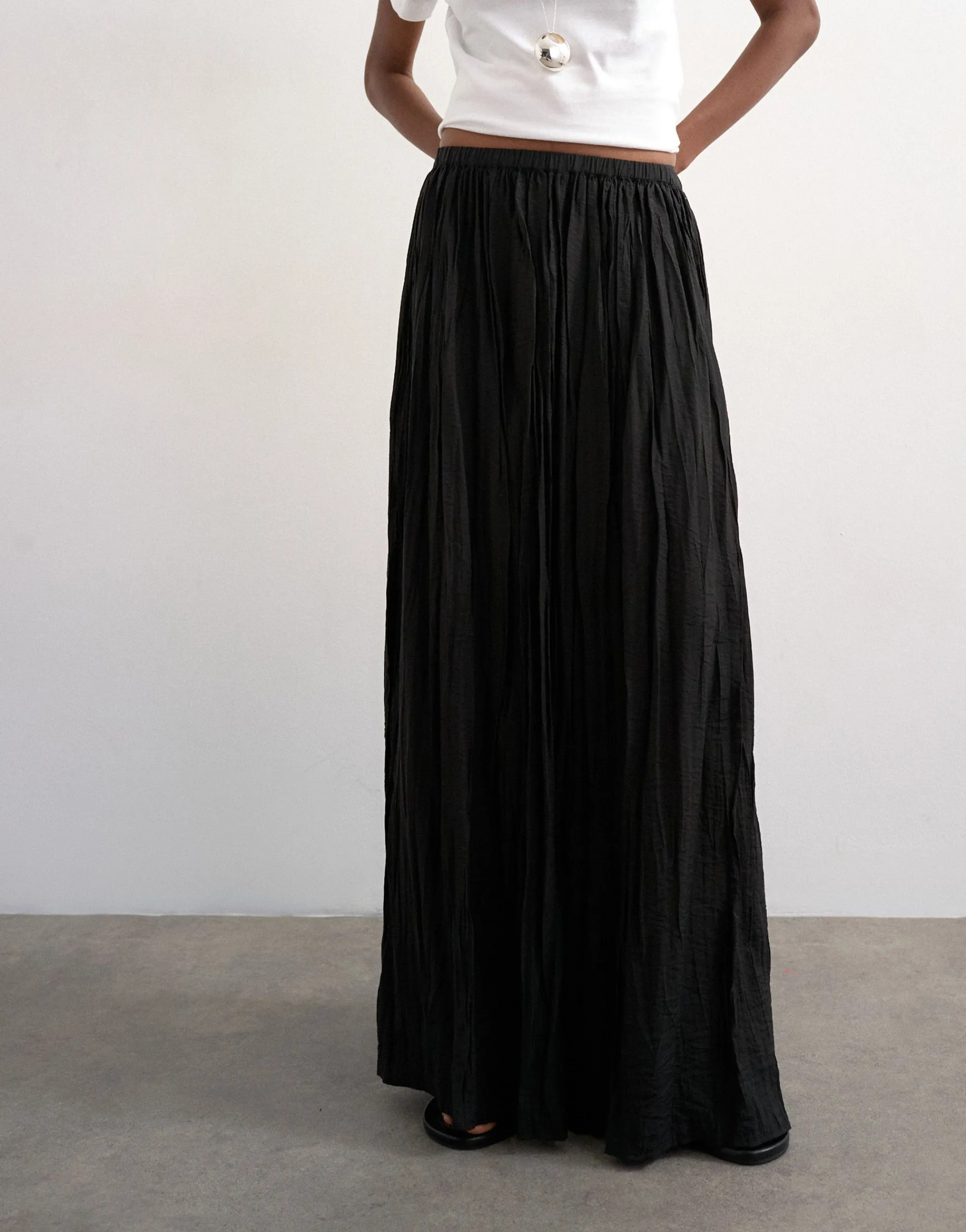 TSTHEA Hohe Taille Langer Rock