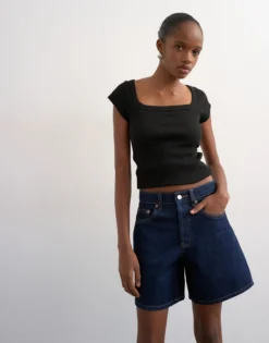 TSVIGGA Jeans-Shorts