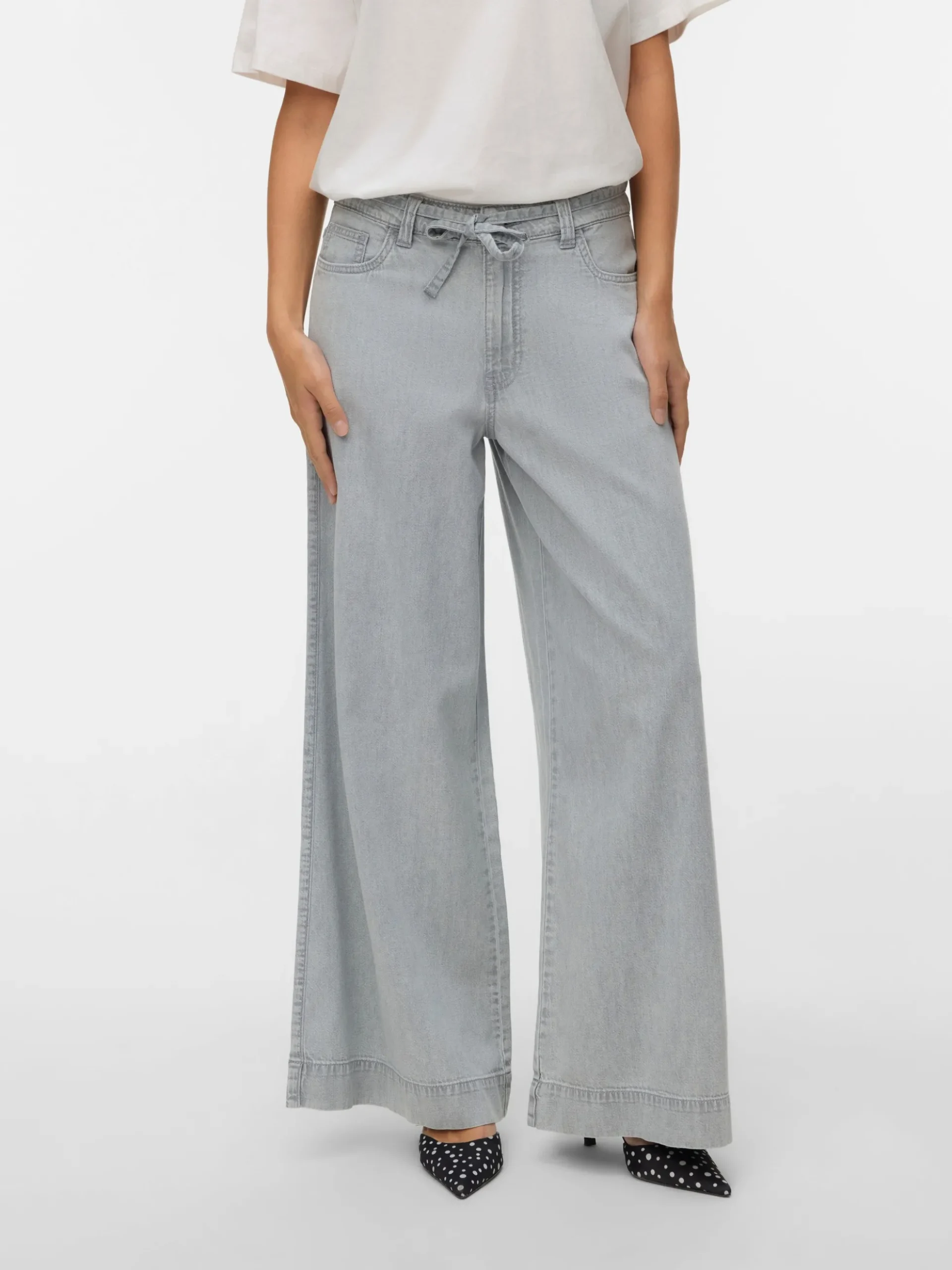 VMAISA Mid Rise Weiter Beinschnitt Jeans