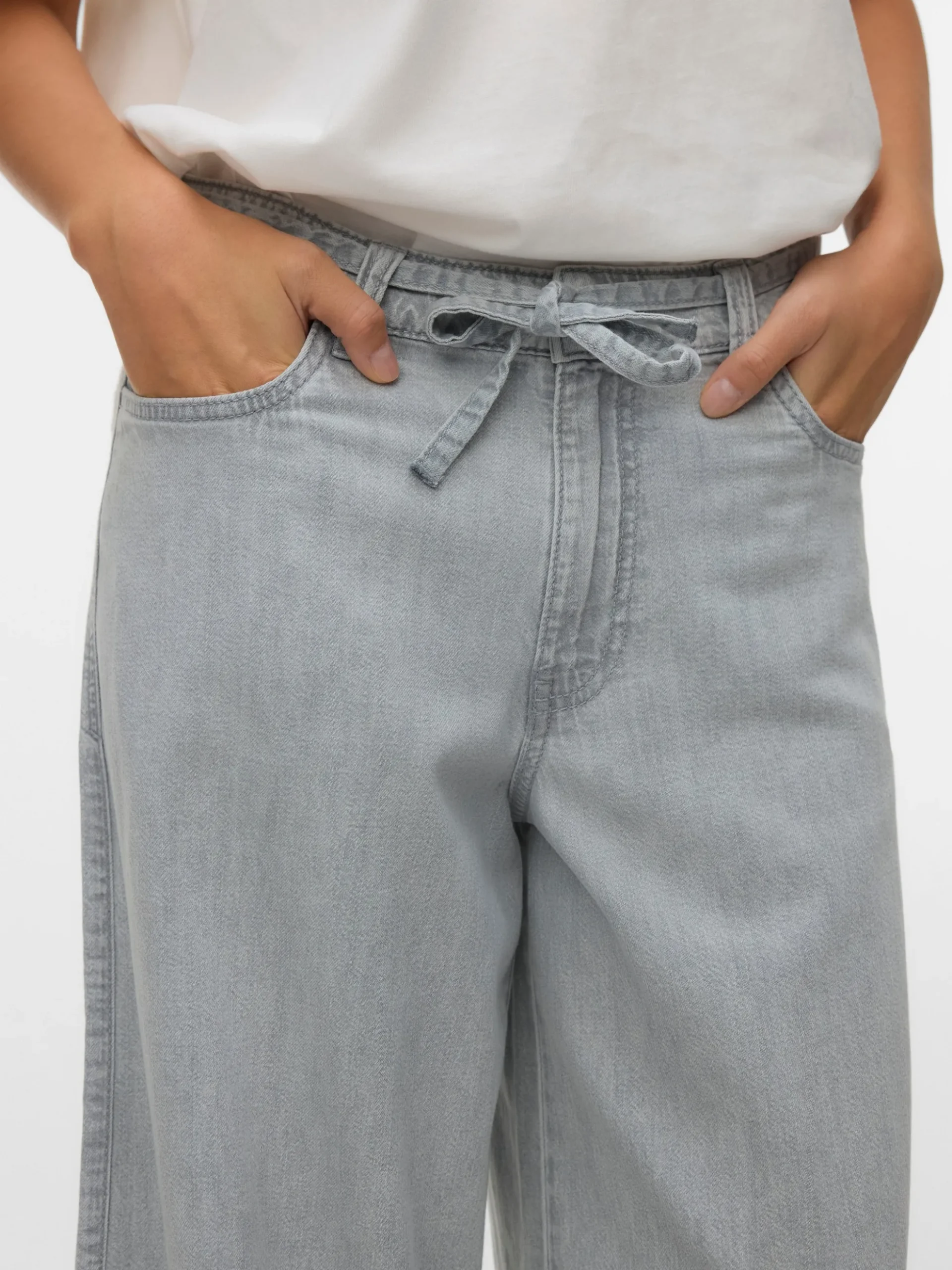 VMAISA Mid Rise Weiter Beinschnitt Jeans