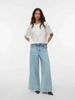 VMAISA Mid Rise Weiter Beinschnitt Jeans