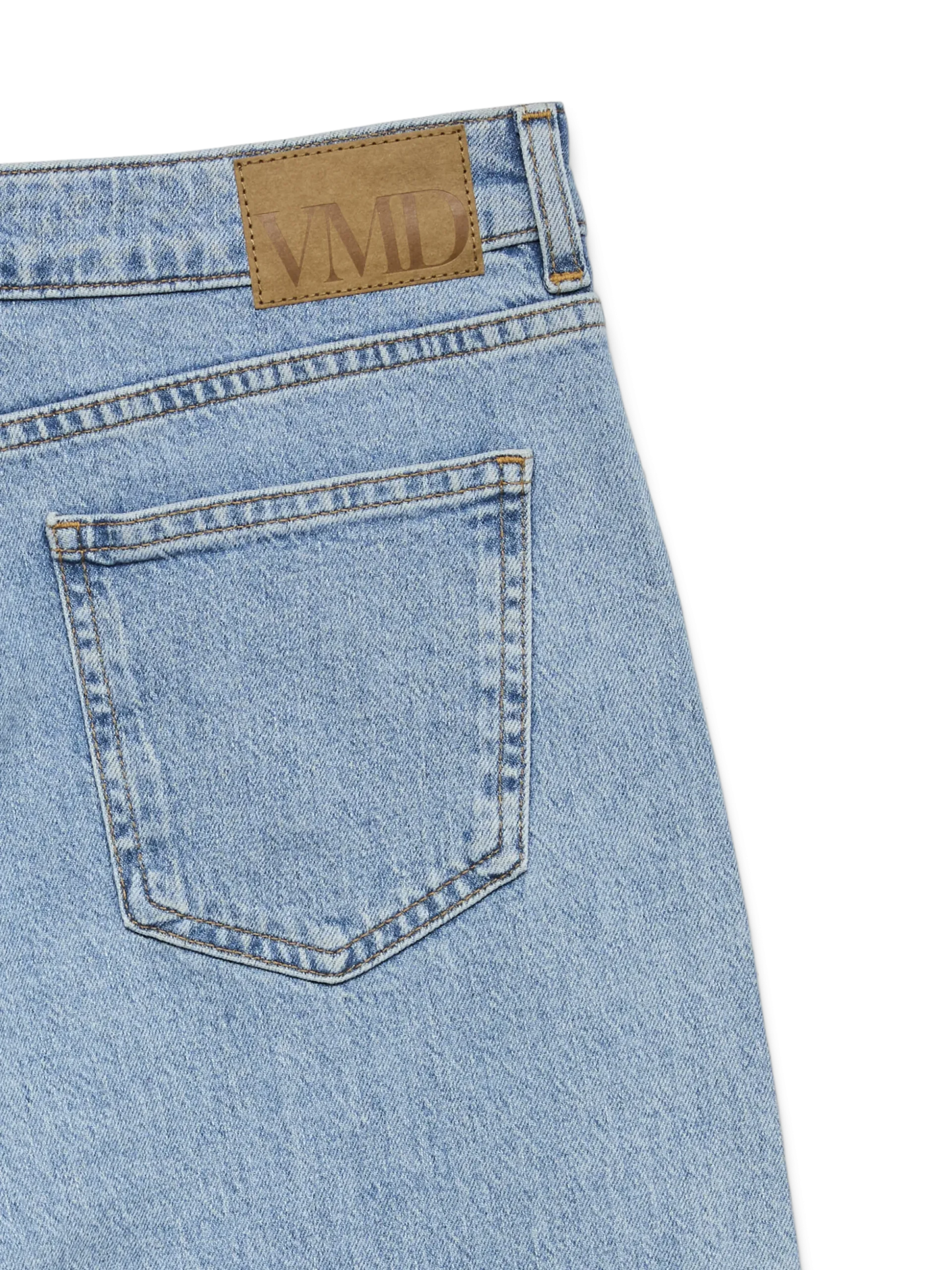 VMALEXIS Niedrige Taille Weite Passform - kurz geschnitten Jeans