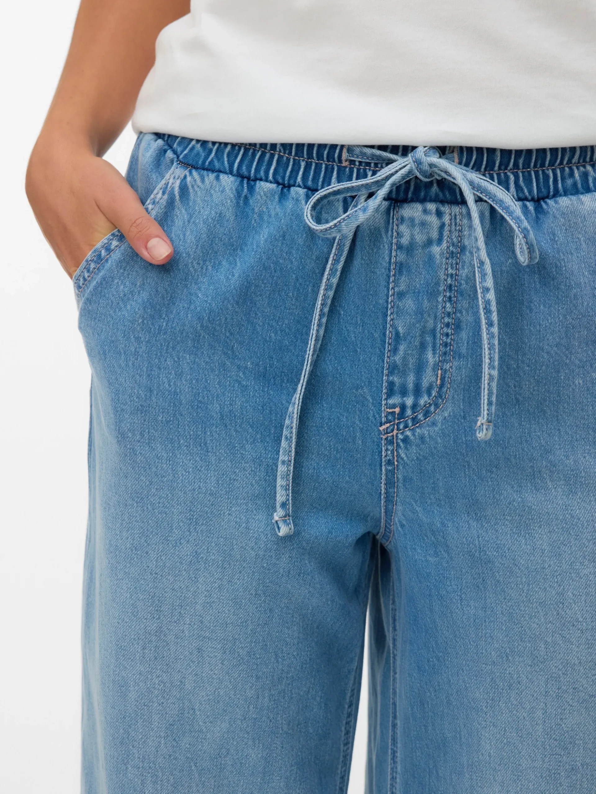 VMALLISON Mid Rise Weiter Beinschnitt Jeans