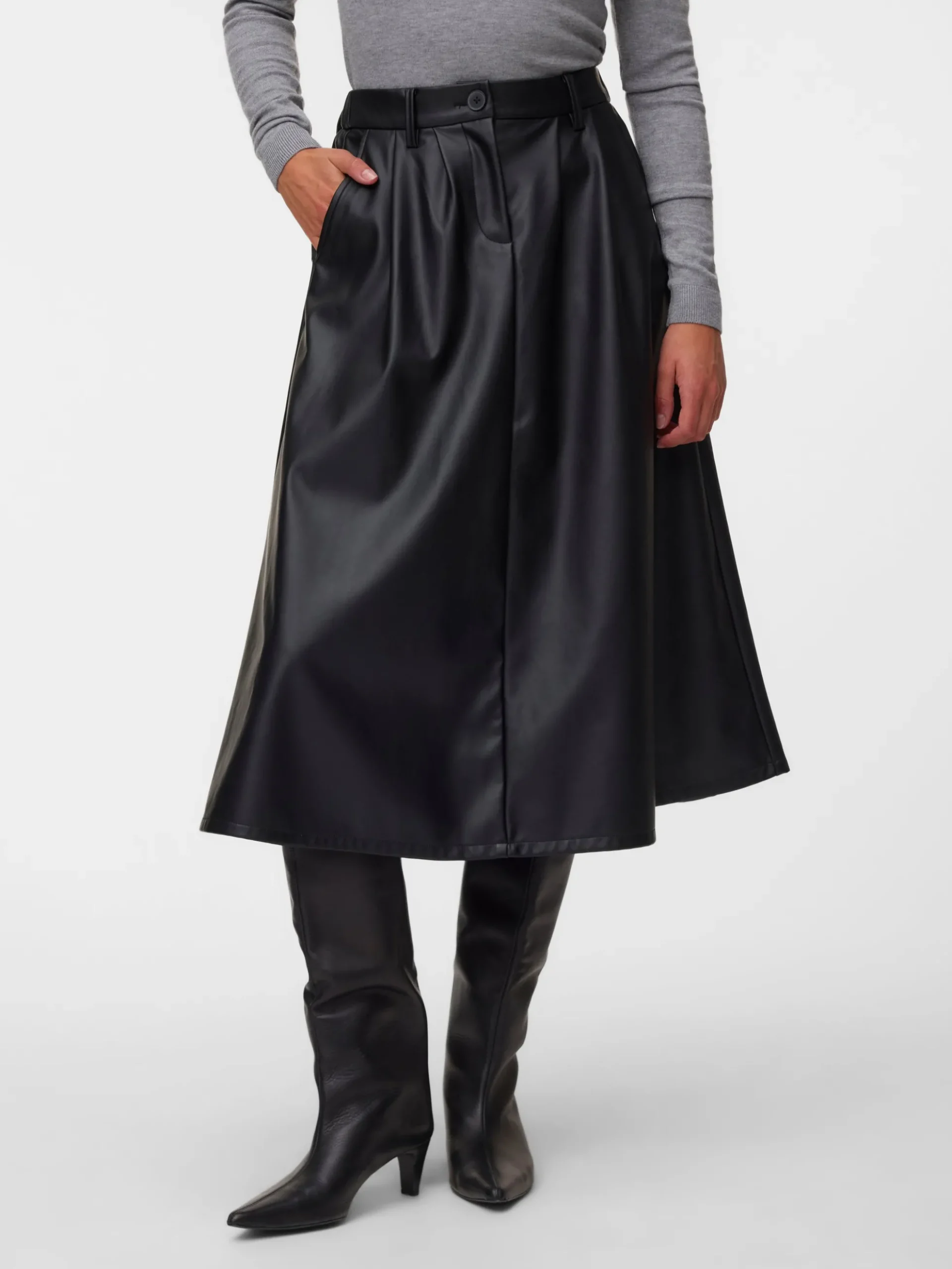 VMALVA Hohe Taille Kurzer Rock