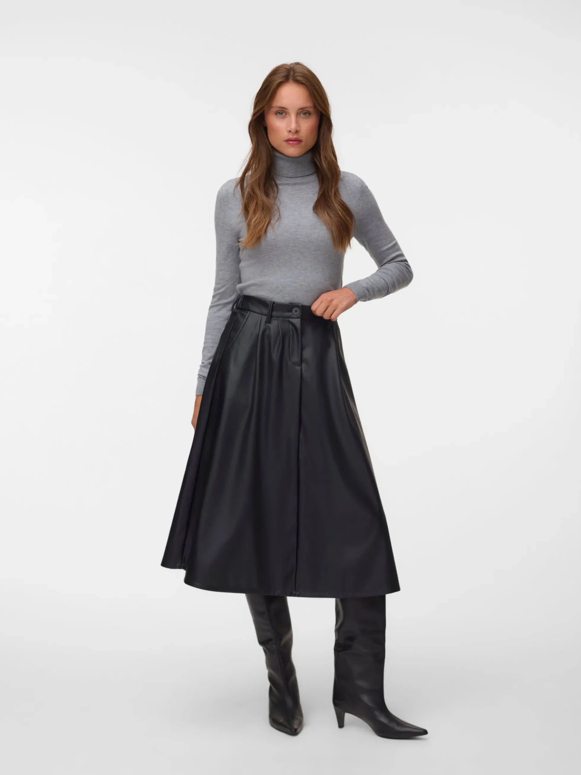 VMALVA Hohe Taille Kurzer Rock