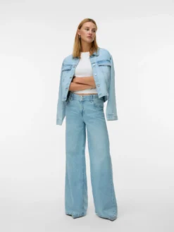 VMANNET Mid Rise Weiter Beinschnitt Jeans