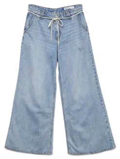 VMANNET Mittlere Taille Weiter Beinschnitt Jeans
