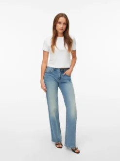 VMASTA Niedrige Taille Bootcut Jeans