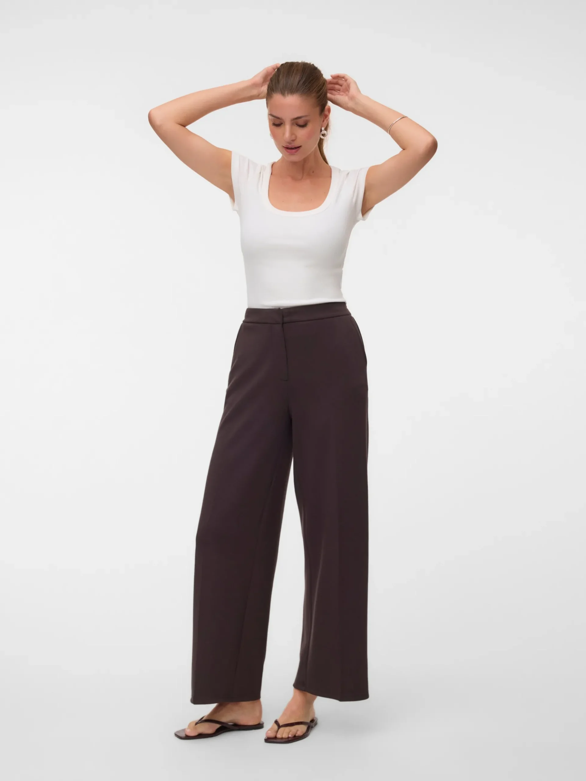 VMBELLIS Mittlere Taille Hose