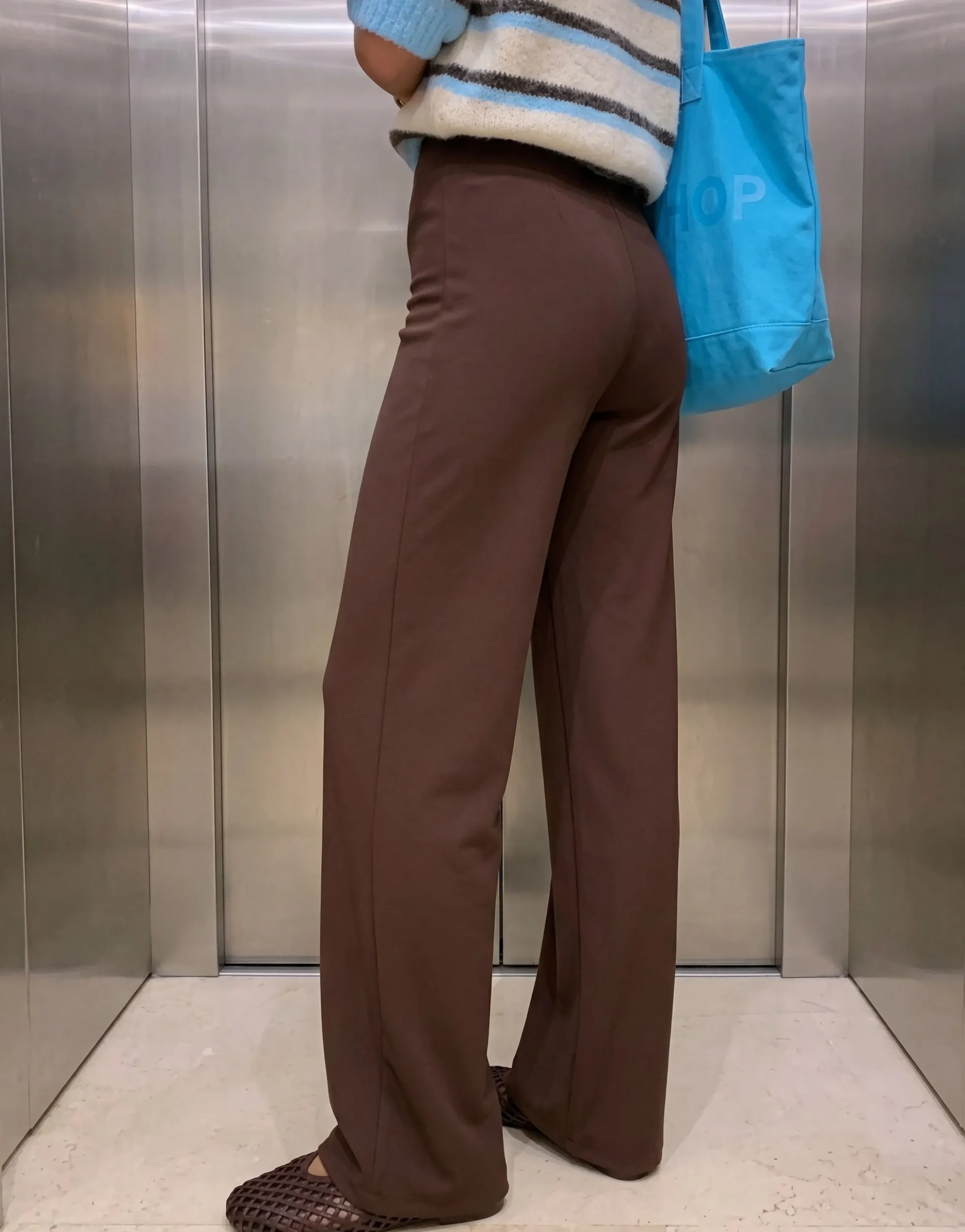 VMBERLIN Mittlere Taille Hose