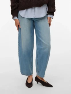 VMBILLIE Hohe Taille Barrel Fit Jeans