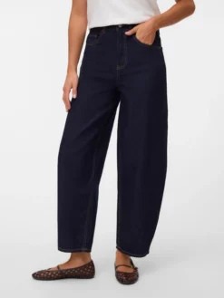 VMBILLIE Hohe Taille Barrel Fit Jeans