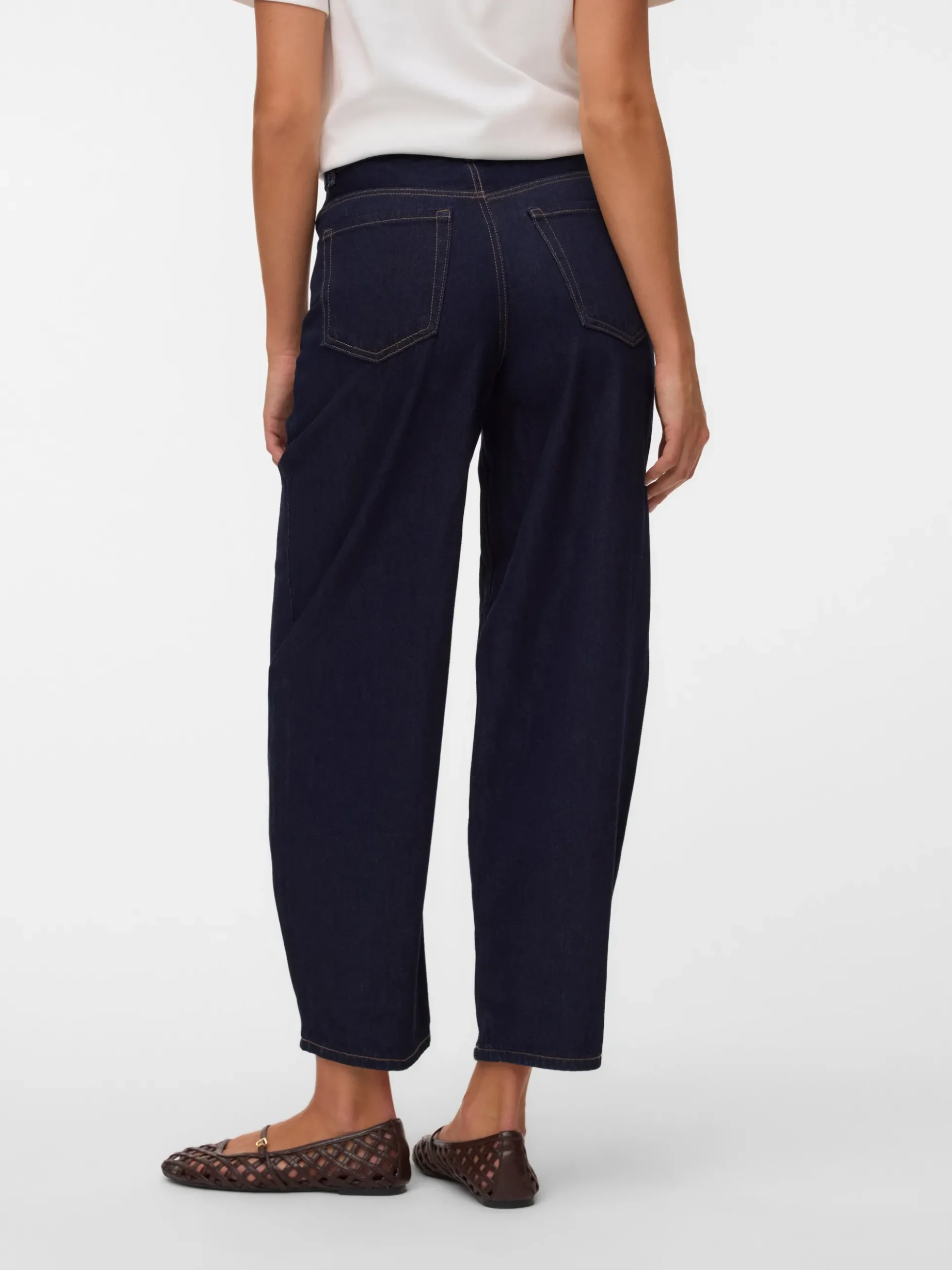 VMBILLIE Hohe Taille Barrel Fit Jeans