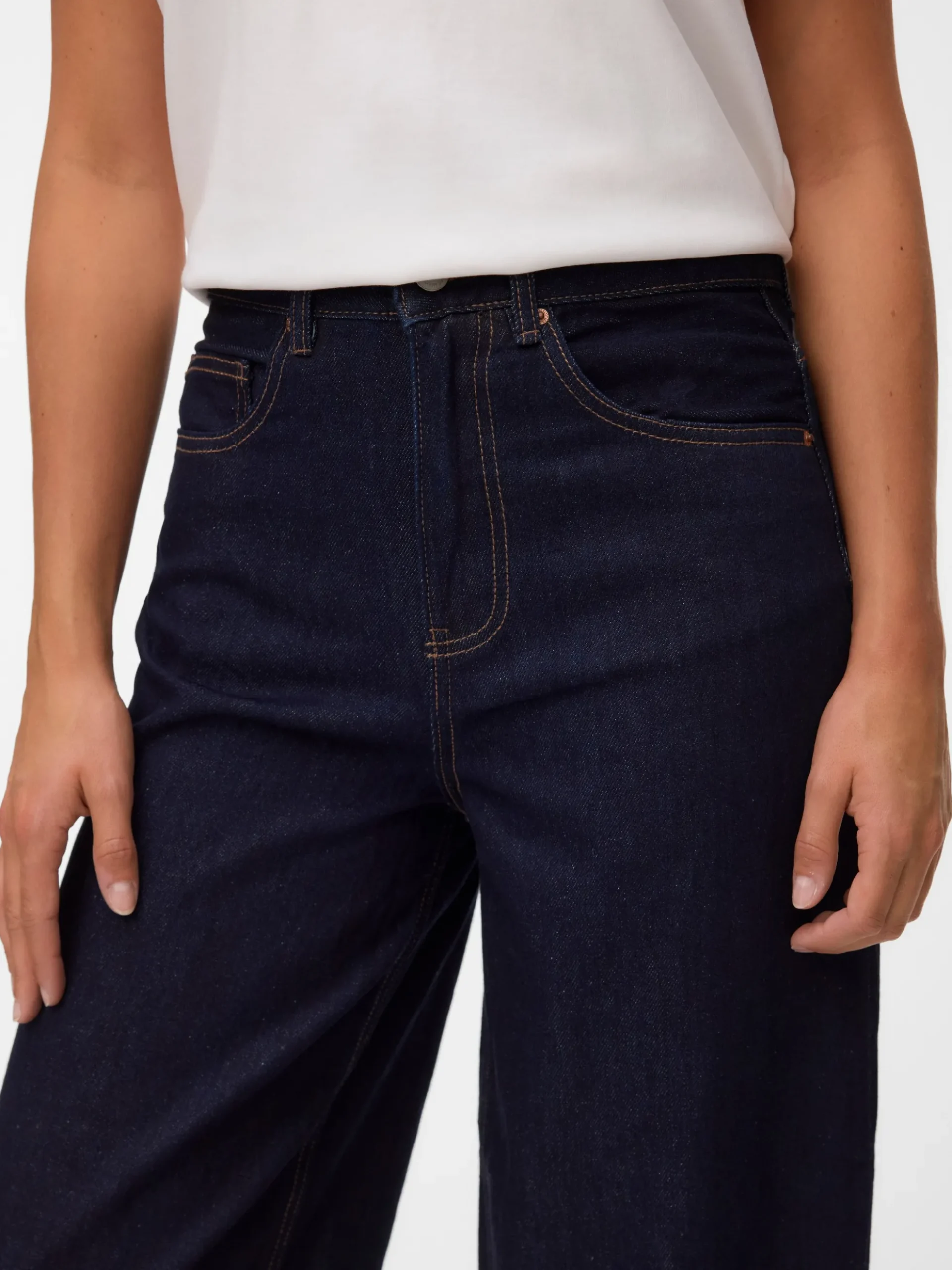 VMBILLIE Hohe Taille Barrel Fit Jeans