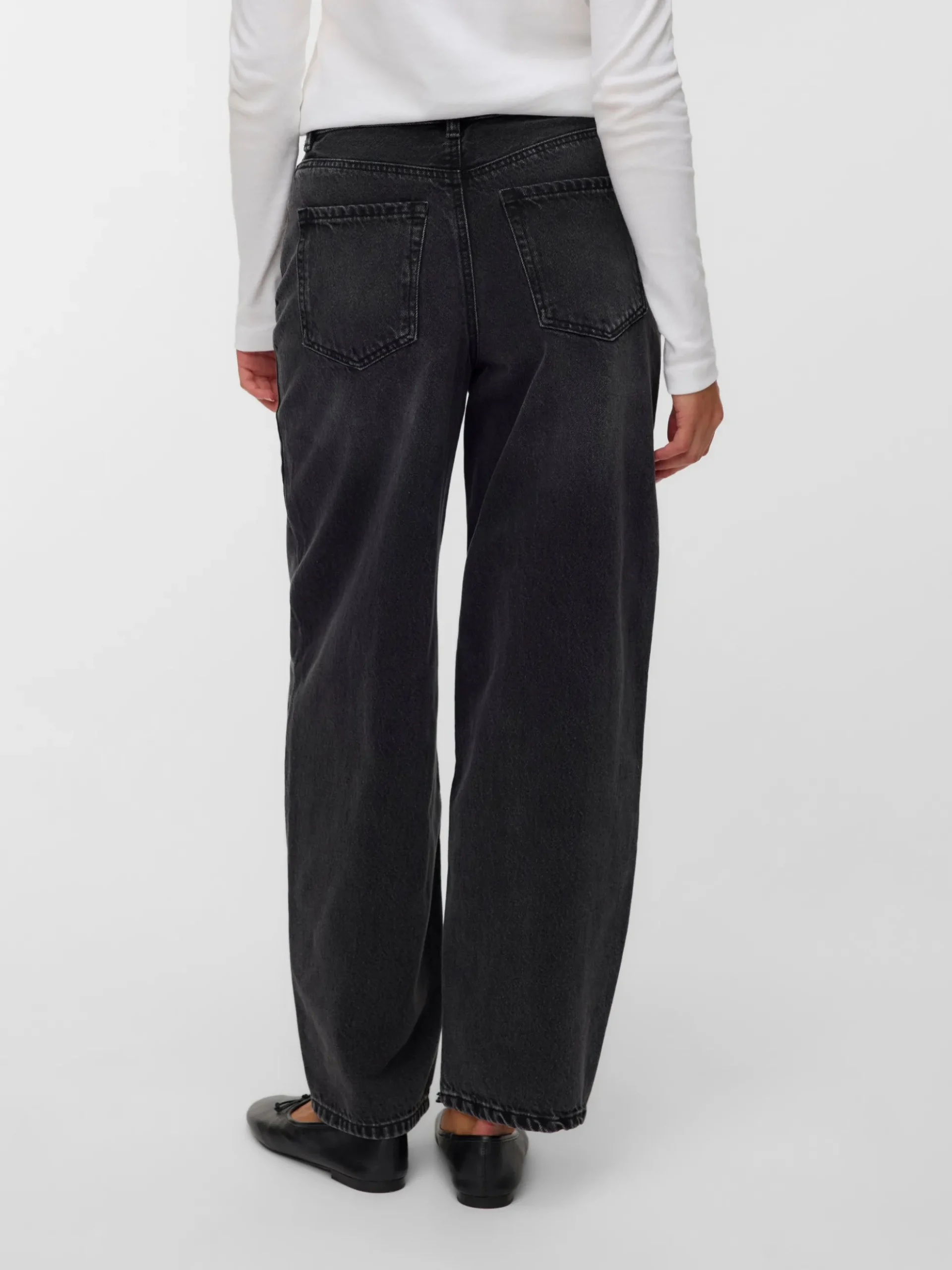 VMBILLIE Hohe Taille Barrel Fit Jeans