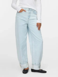 VMBILLIE Hohe Taille Barrel Fit Jeans