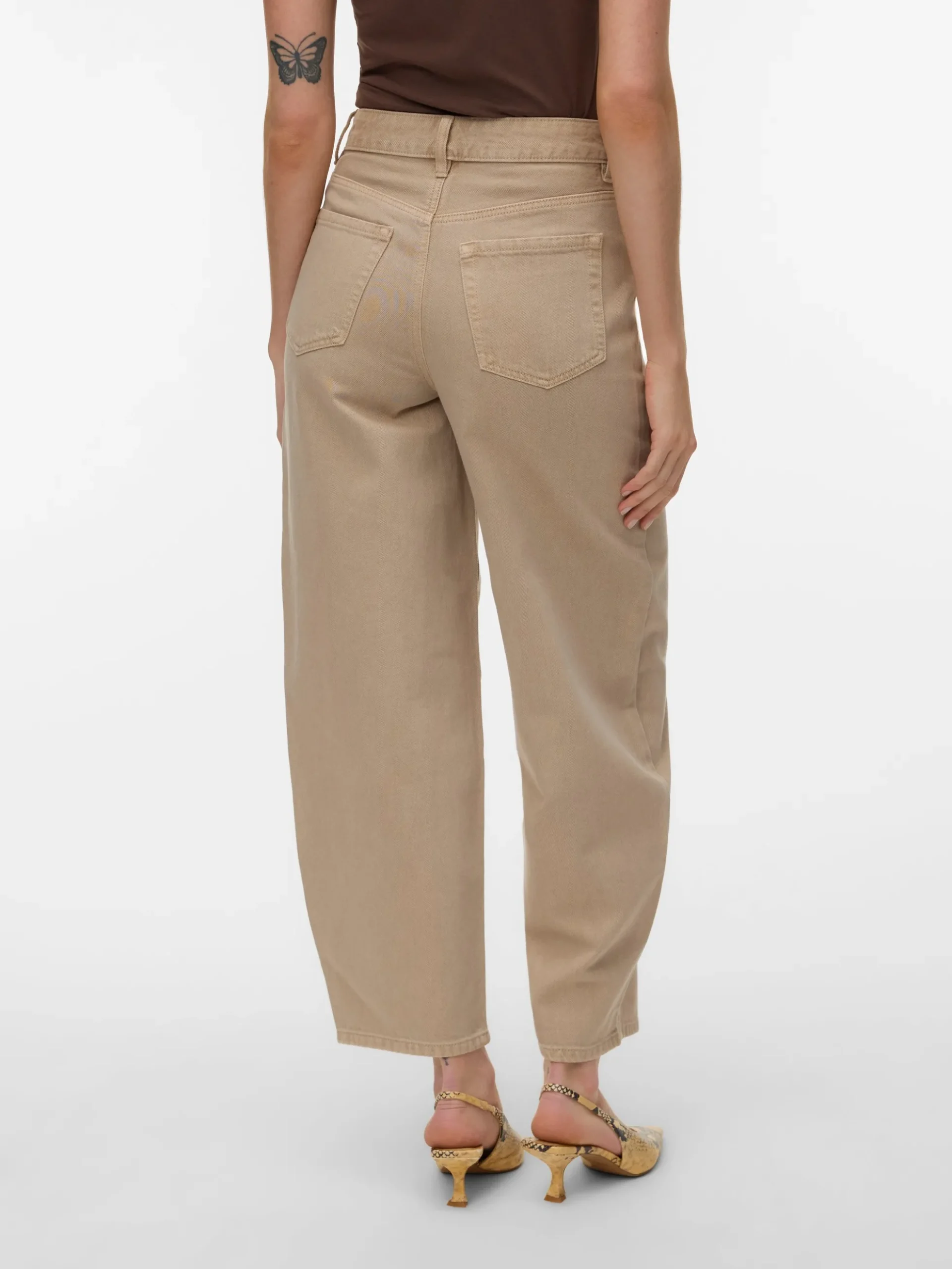 VMBILLIE Hohe Taille Barrel Fit Jeans