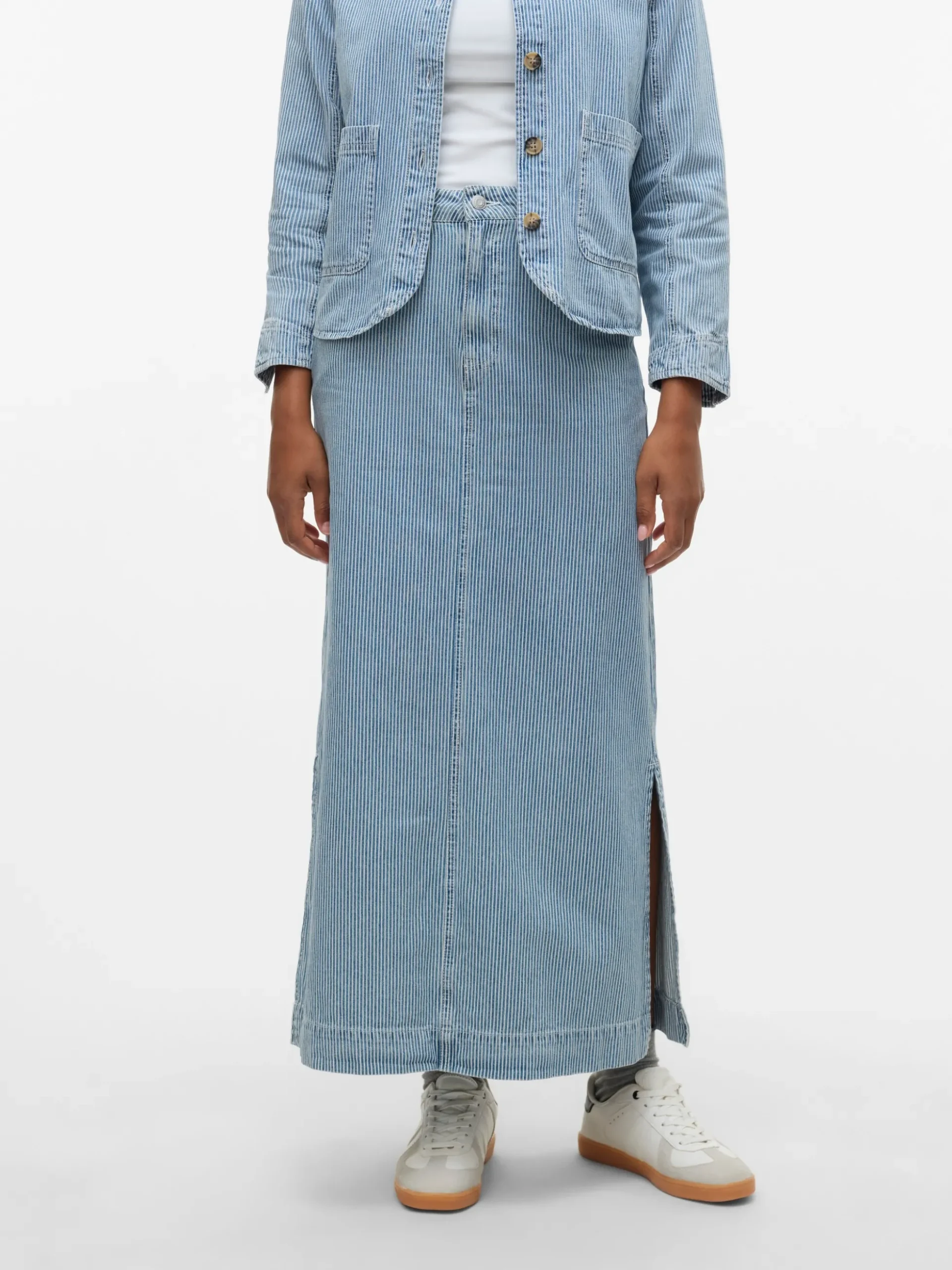 VMBIRKLEY Mittlere Taille Langer Rock