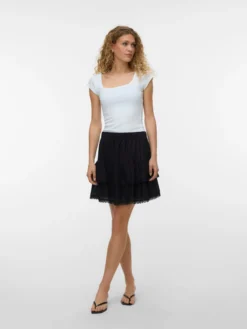 VMBLISS Hohe Taille Kurzer Rock